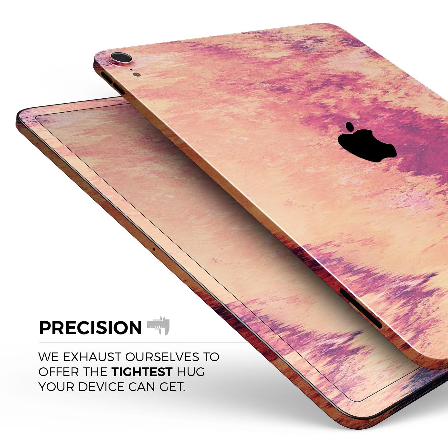 Liquid Abstract Paint Remix V82 full body skin decal for Apple devices, showcasing vibrant colors and a sleek design.