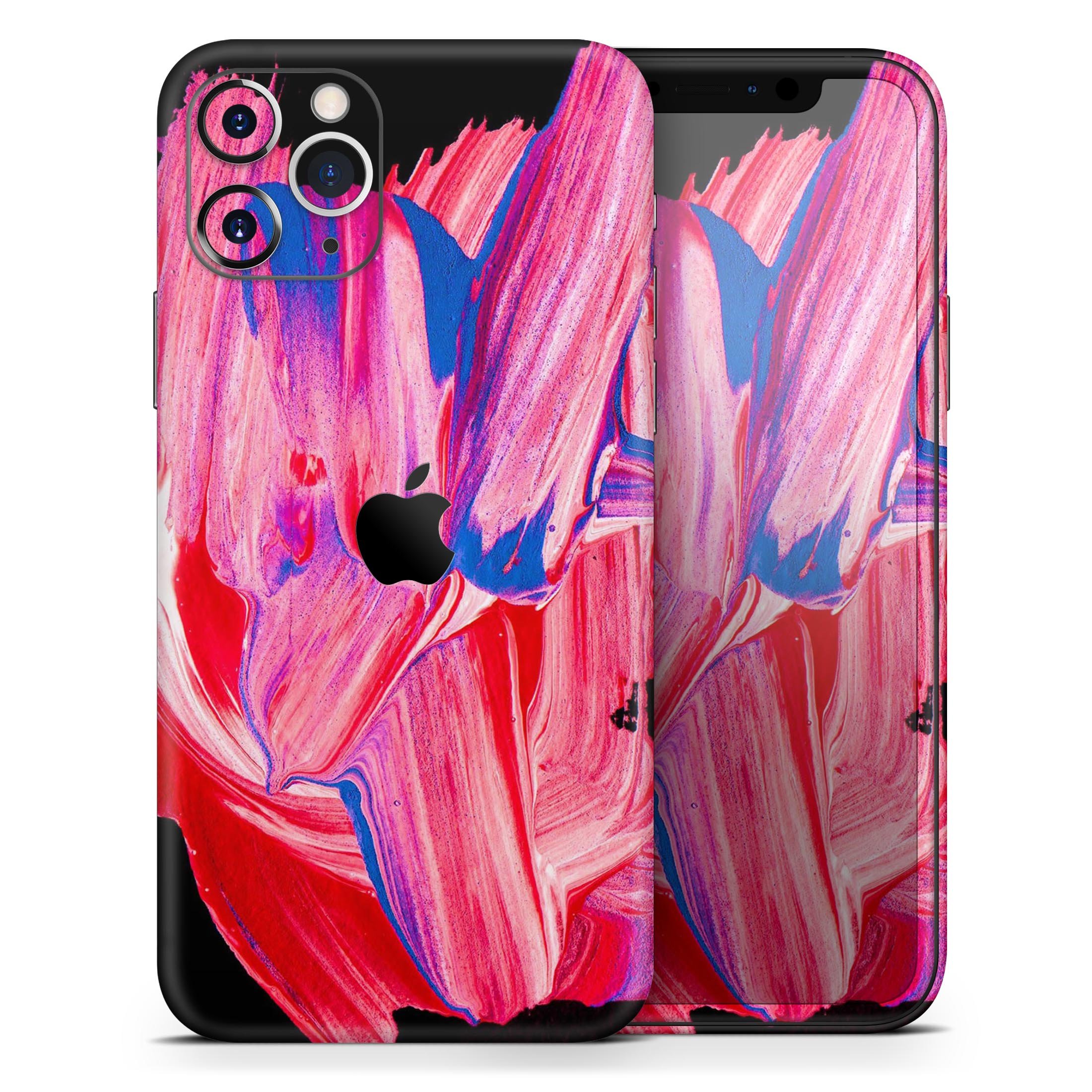 Liquid Abstract Paint V10 skin for Apple iPhone, showcasing vibrant colors and sleek design.