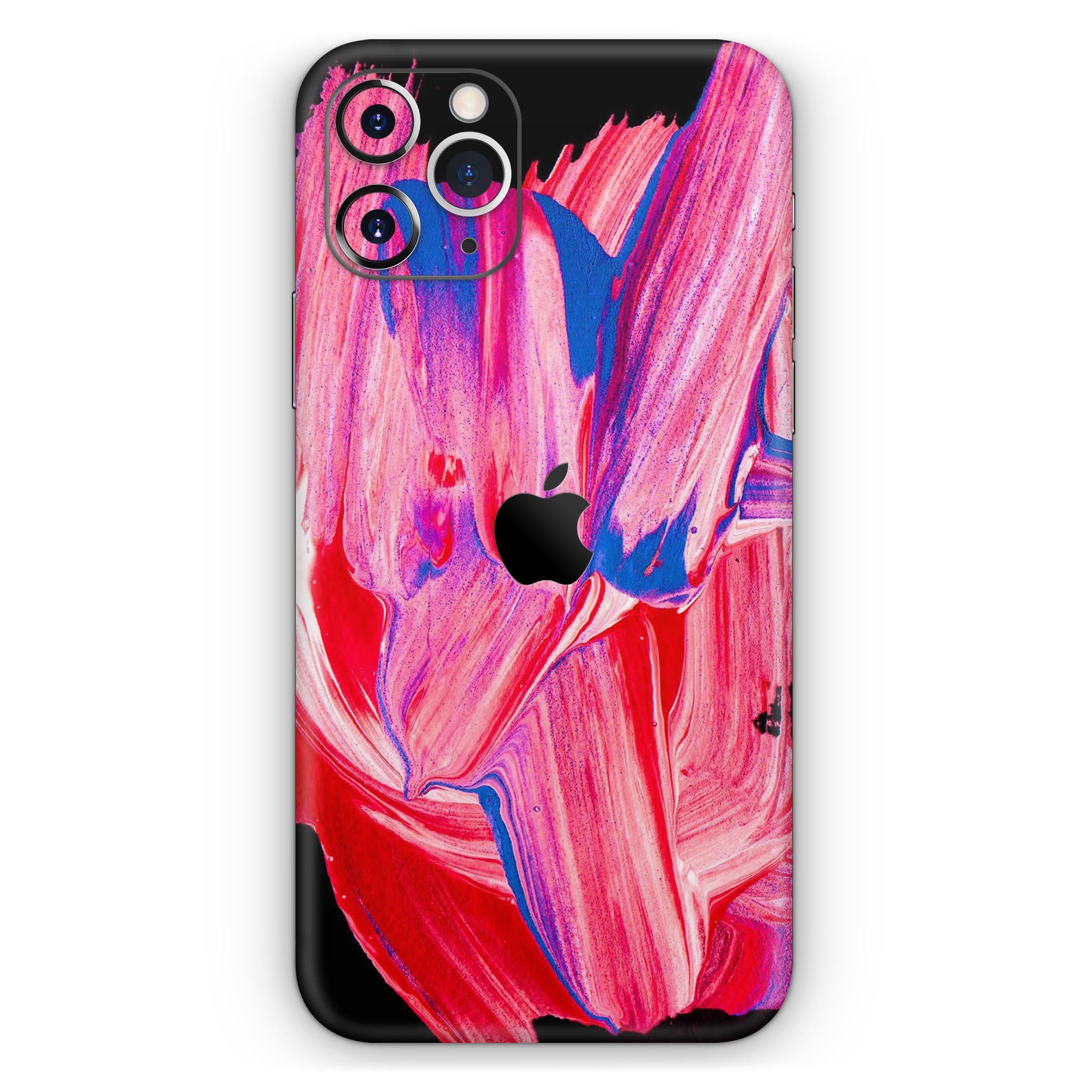 Liquid Abstract Paint V10 skin for Apple iPhone, showcasing vibrant colors and sleek design.