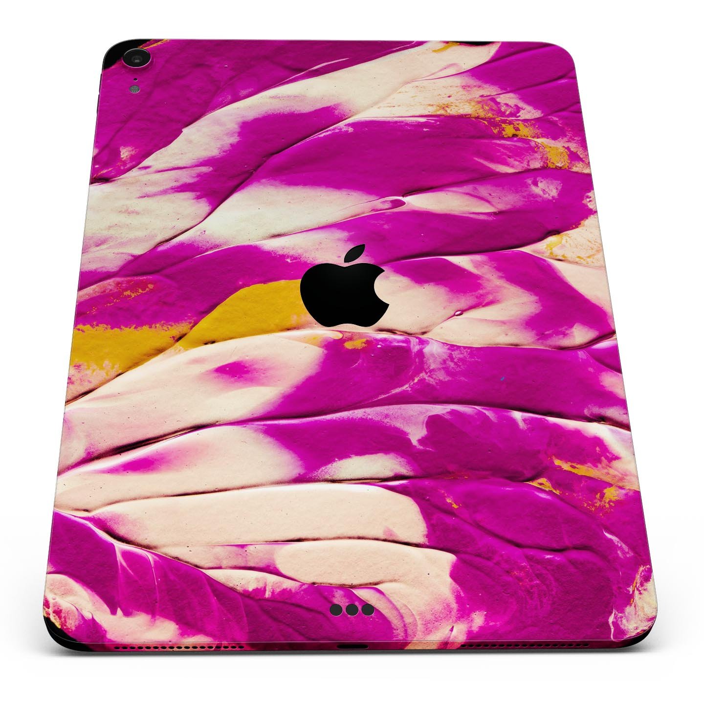 Liquid Abstract Paint V15 skin decal for Apple iPad, showcasing vibrant abstract design and premium 3M material.