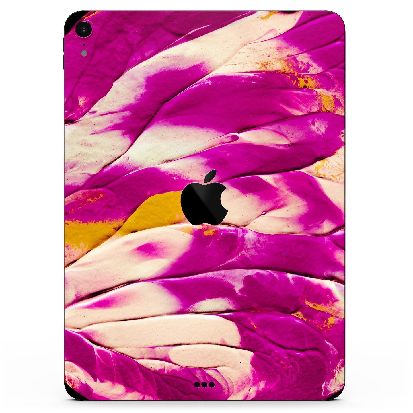 Liquid Abstract Paint V15 skin decal for Apple iPad, showcasing vibrant abstract design and premium 3M material.