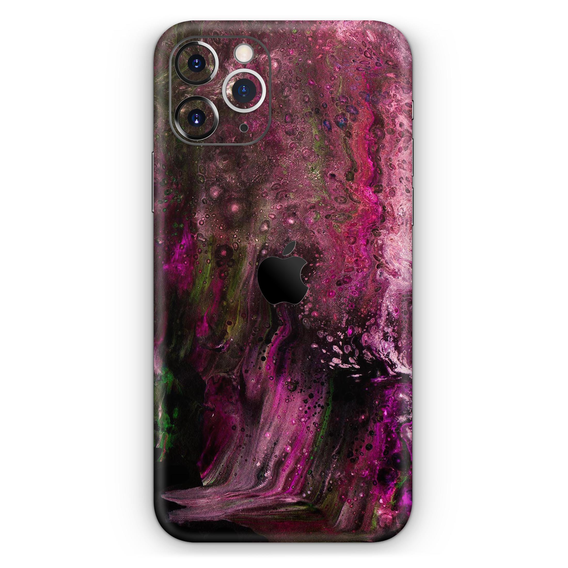 Liquid Abstract Paint V23 skin for Apple iPhone, showcasing vibrant colors and sleek design.