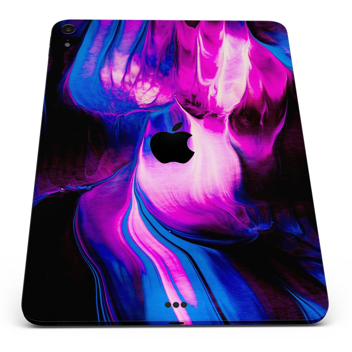 Liquid Abstract Paint V49 skin decal for Apple iPad, showcasing vibrant abstract design and premium 3M material.