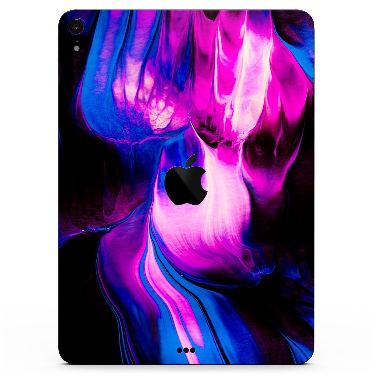 Liquid Abstract Paint V49 skin decal for Apple iPad, showcasing vibrant abstract design and premium 3M material.