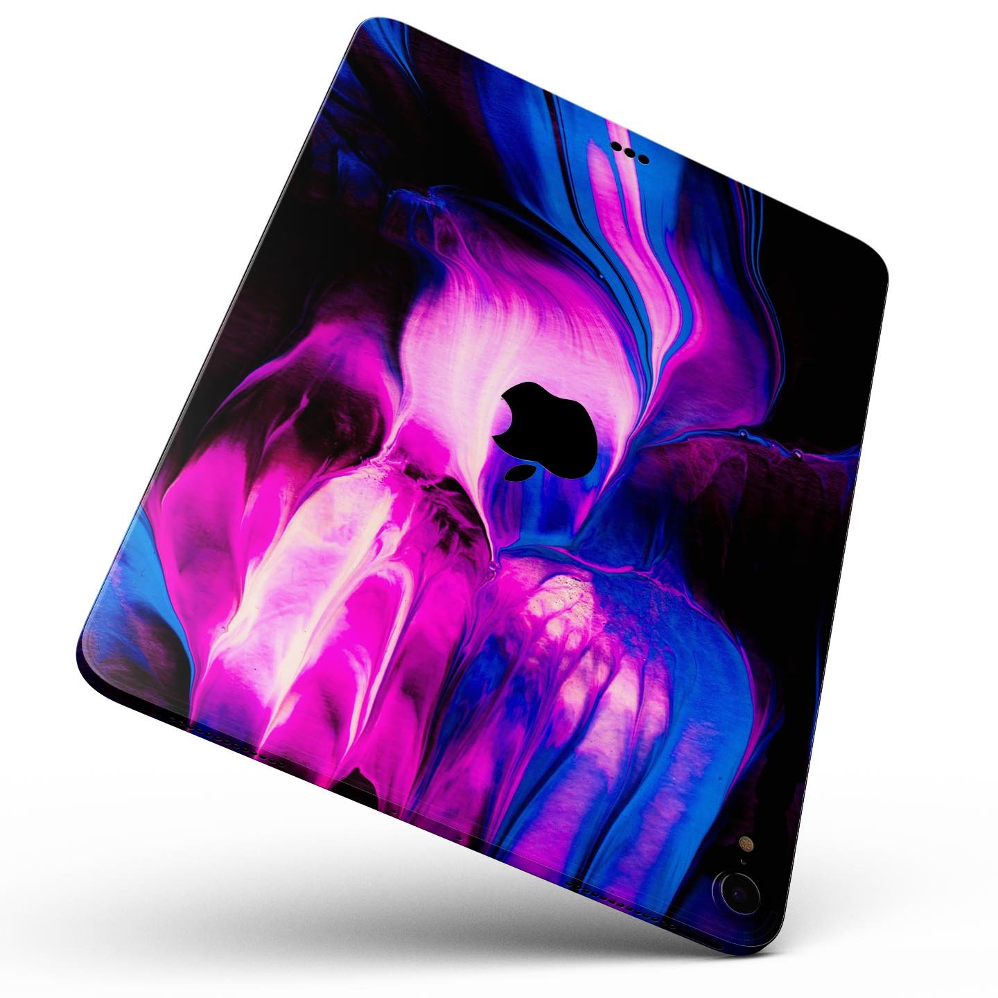 Liquid Abstract Paint V49 skin decal for Apple iPad, showcasing vibrant abstract design and premium 3M material.