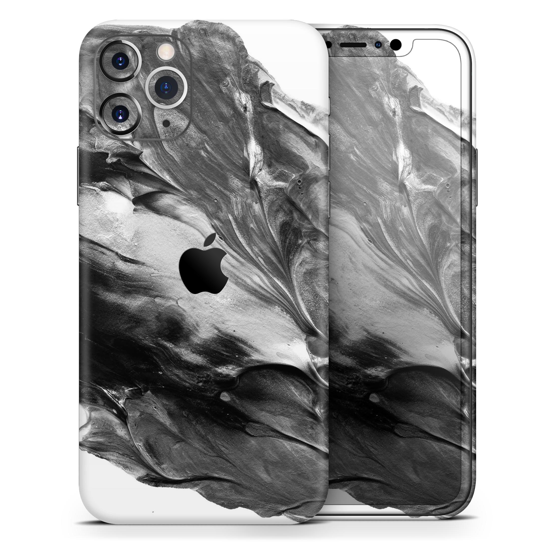 Liquid Abstract Paint V53 skin for Apple iPhone, showcasing vibrant colors and sleek design.