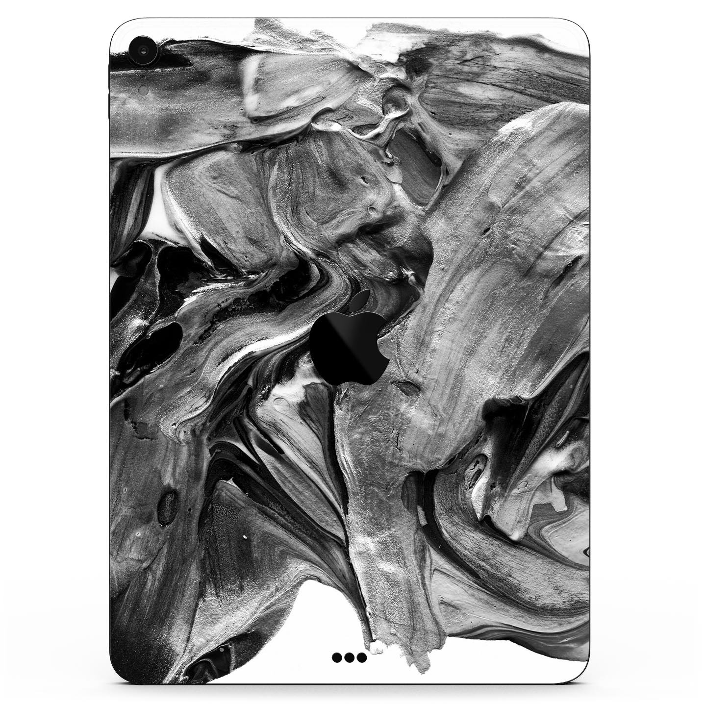 Liquid Abstract Paint V57 full body skin decal for Apple iPad, showcasing vibrant abstract design and premium 3M material.