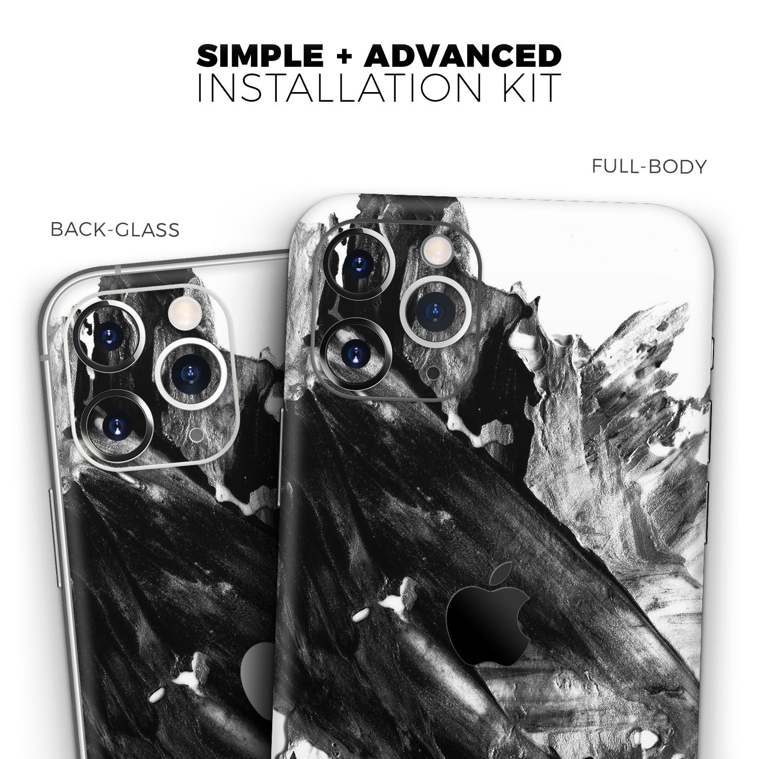 Liquid Abstract Paint V59 skin for Apple iPhone, showcasing vibrant colors and a sleek design.