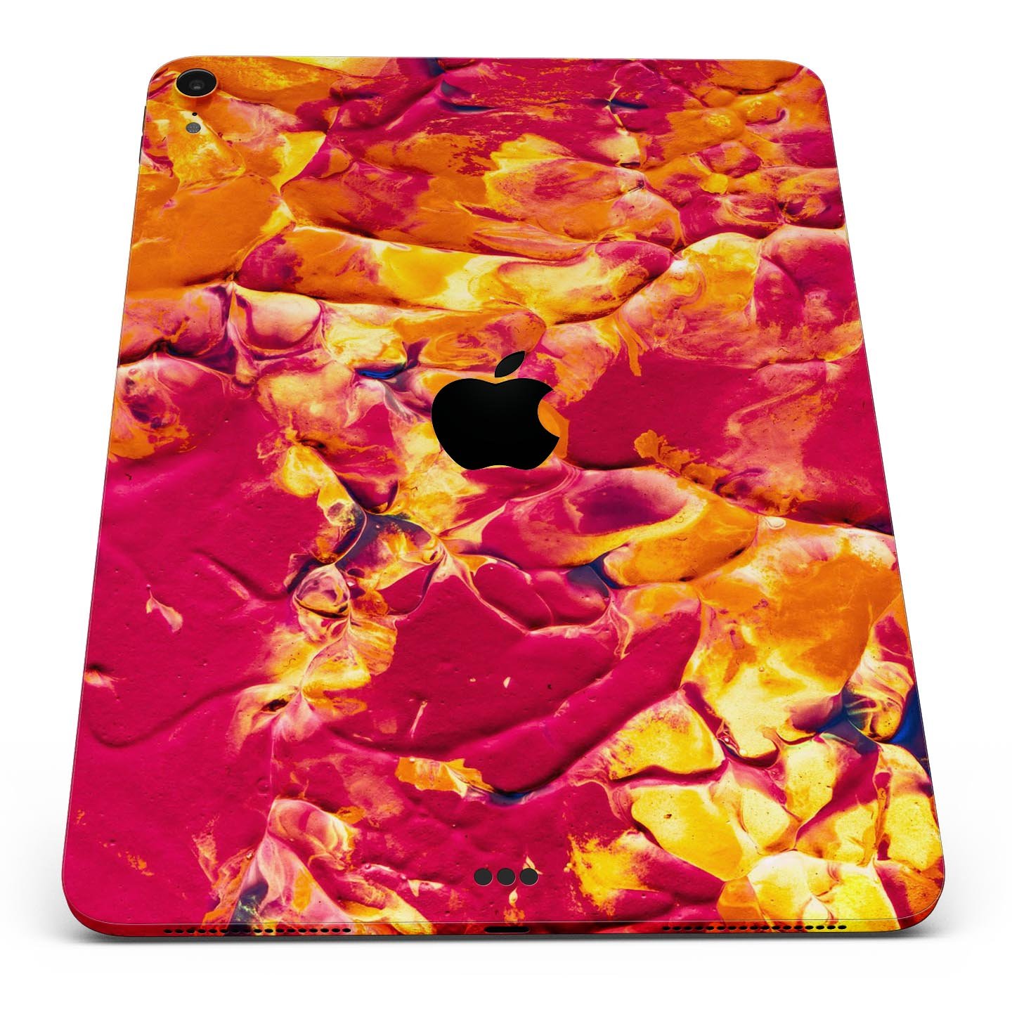 Liquid Abstract Paint V6 skin decal for Apple iPad Pro, showcasing vibrant abstract design and premium 3M material.