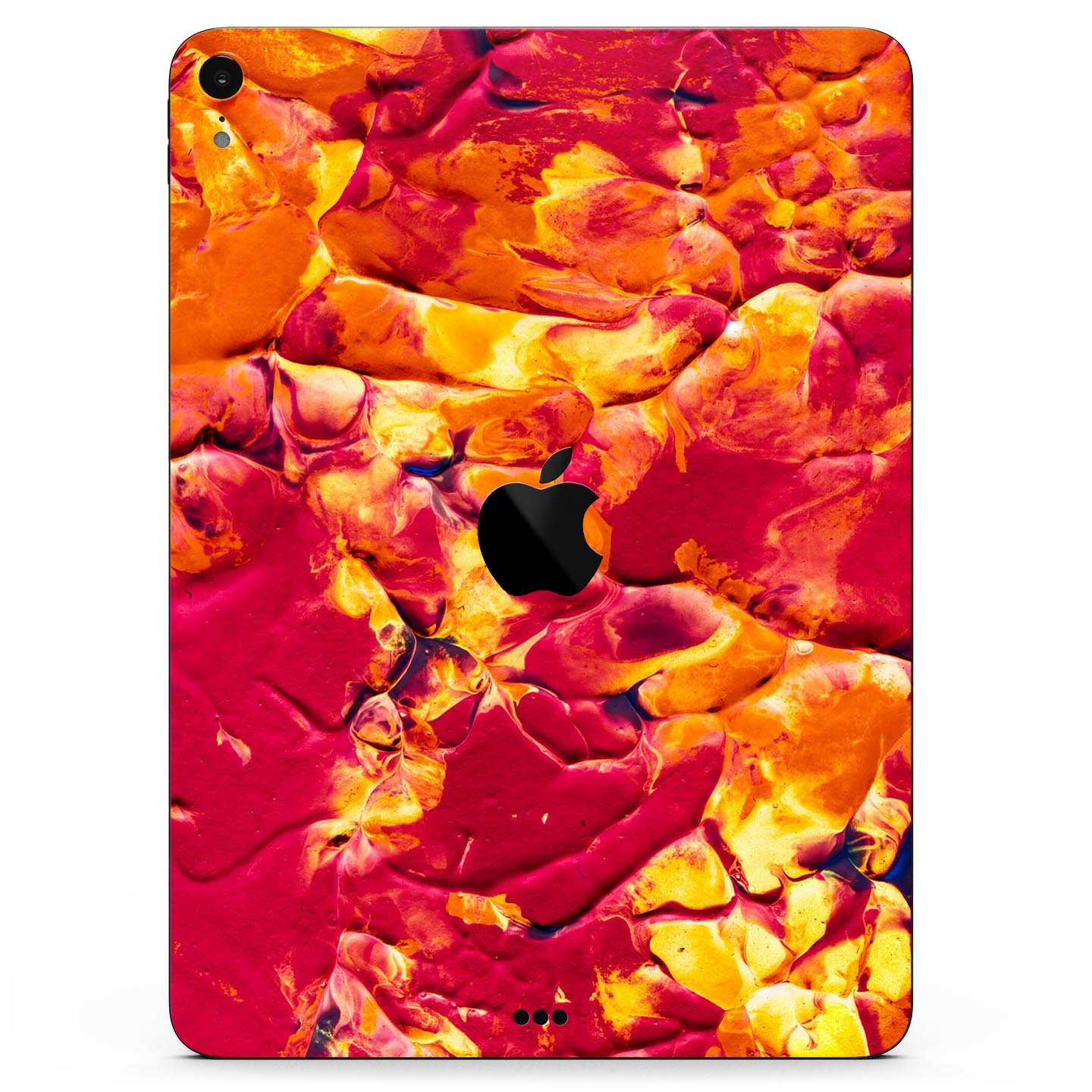 Liquid Abstract Paint V6 skin decal for Apple iPad Pro, showcasing vibrant abstract design and premium 3M material.