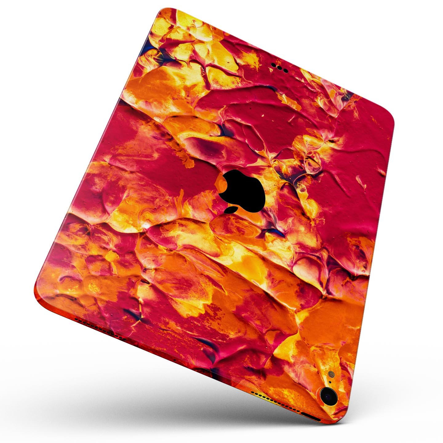 Liquid Abstract Paint V6 skin decal for Apple iPad Pro, showcasing vibrant abstract design and premium 3M material.