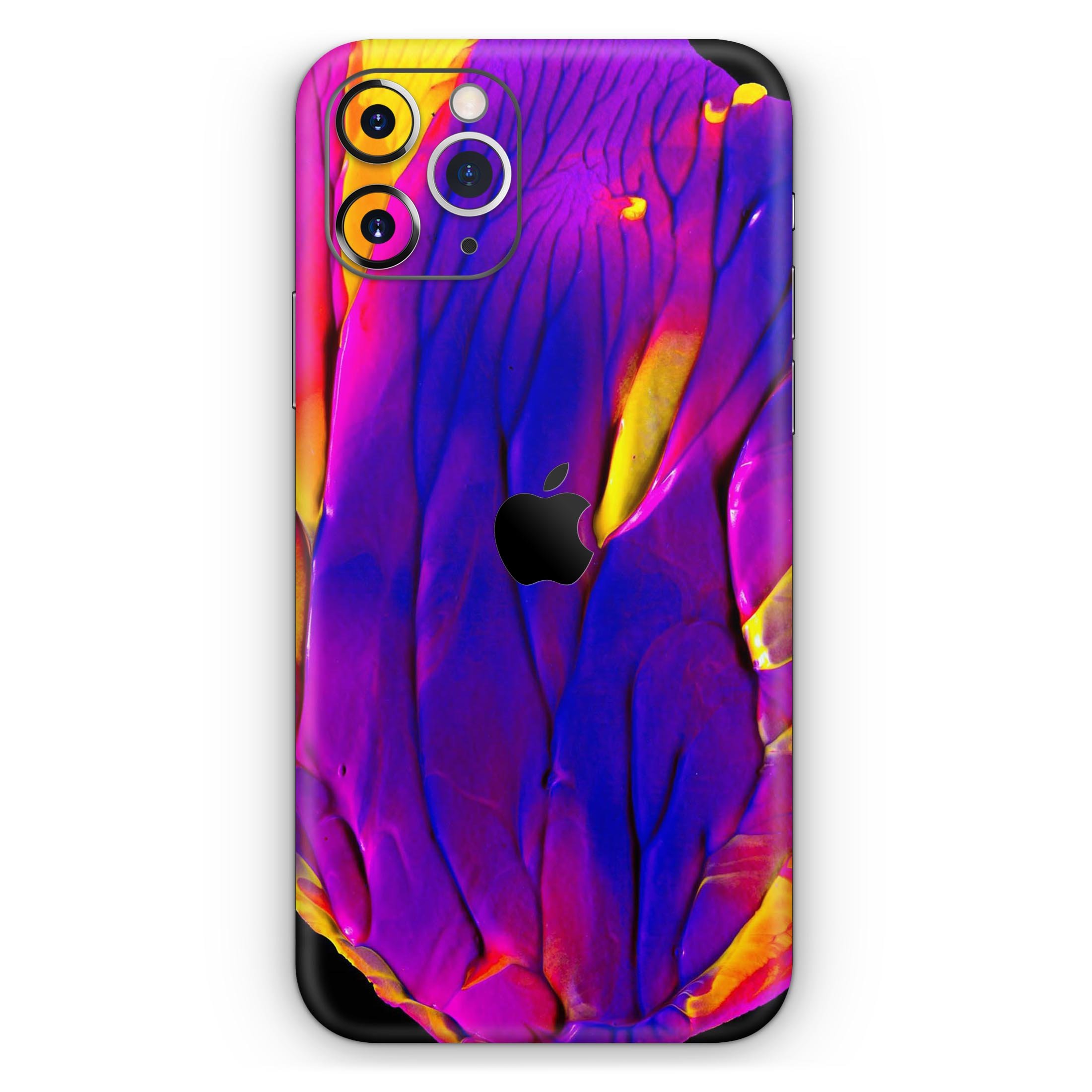 Liquid Abstract Paint V9 skin for Apple iPhone, showcasing vibrant design and premium vinyl material.