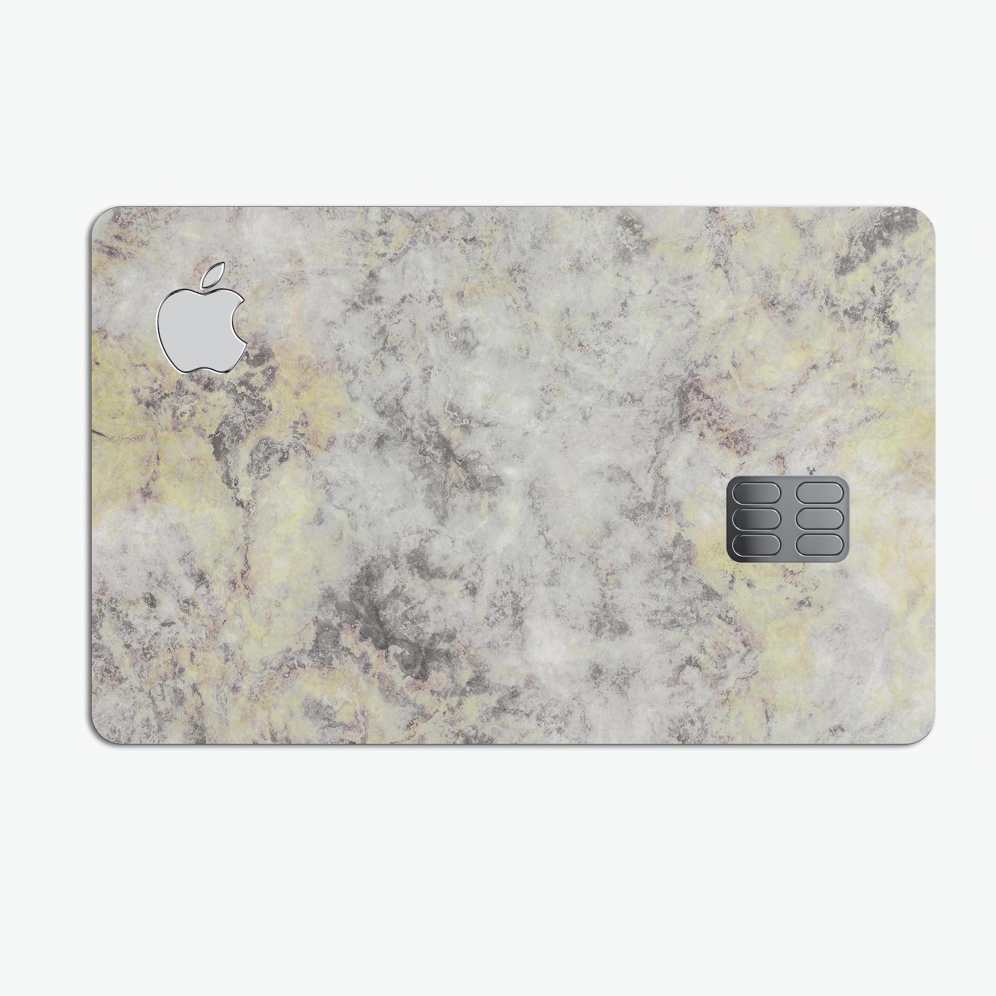 Marble Surface V2 decal skin-kit for Apple Card, showcasing premium vinyl design with ultra-gloss finish.