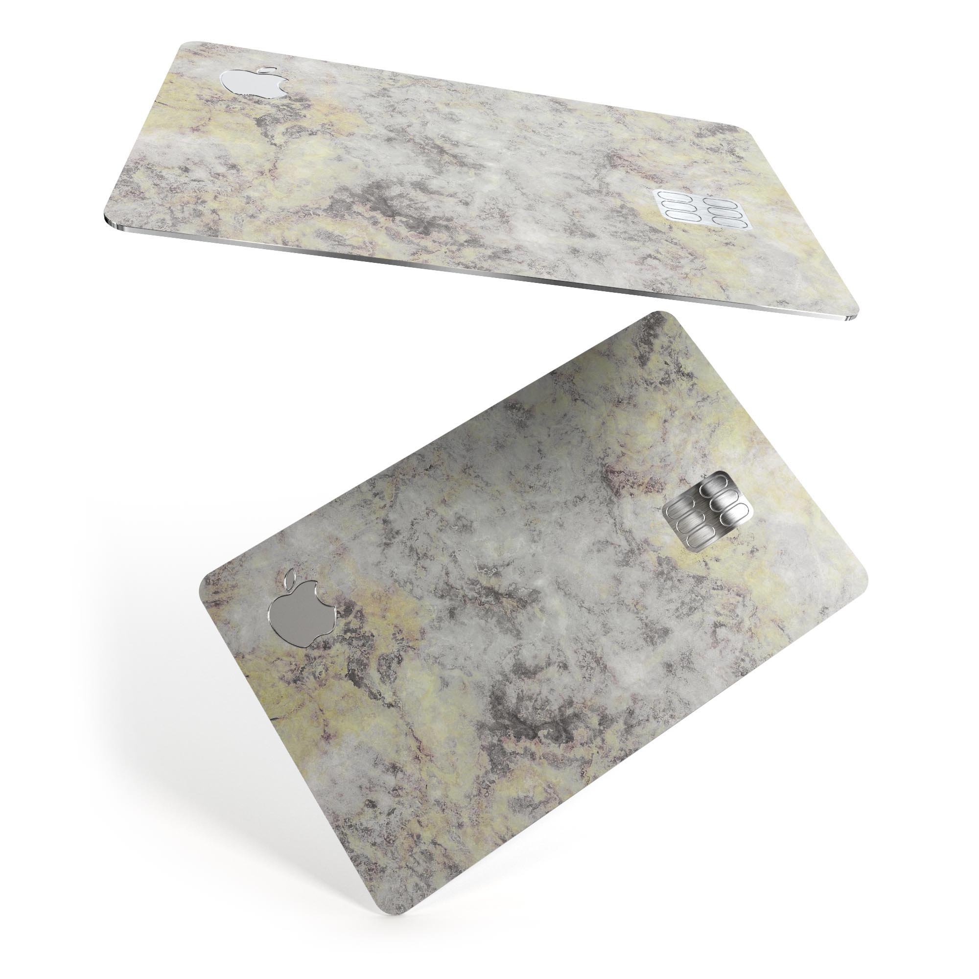 Marble Surface V2 decal skin-kit for Apple Card, showcasing premium vinyl design with ultra-gloss finish.