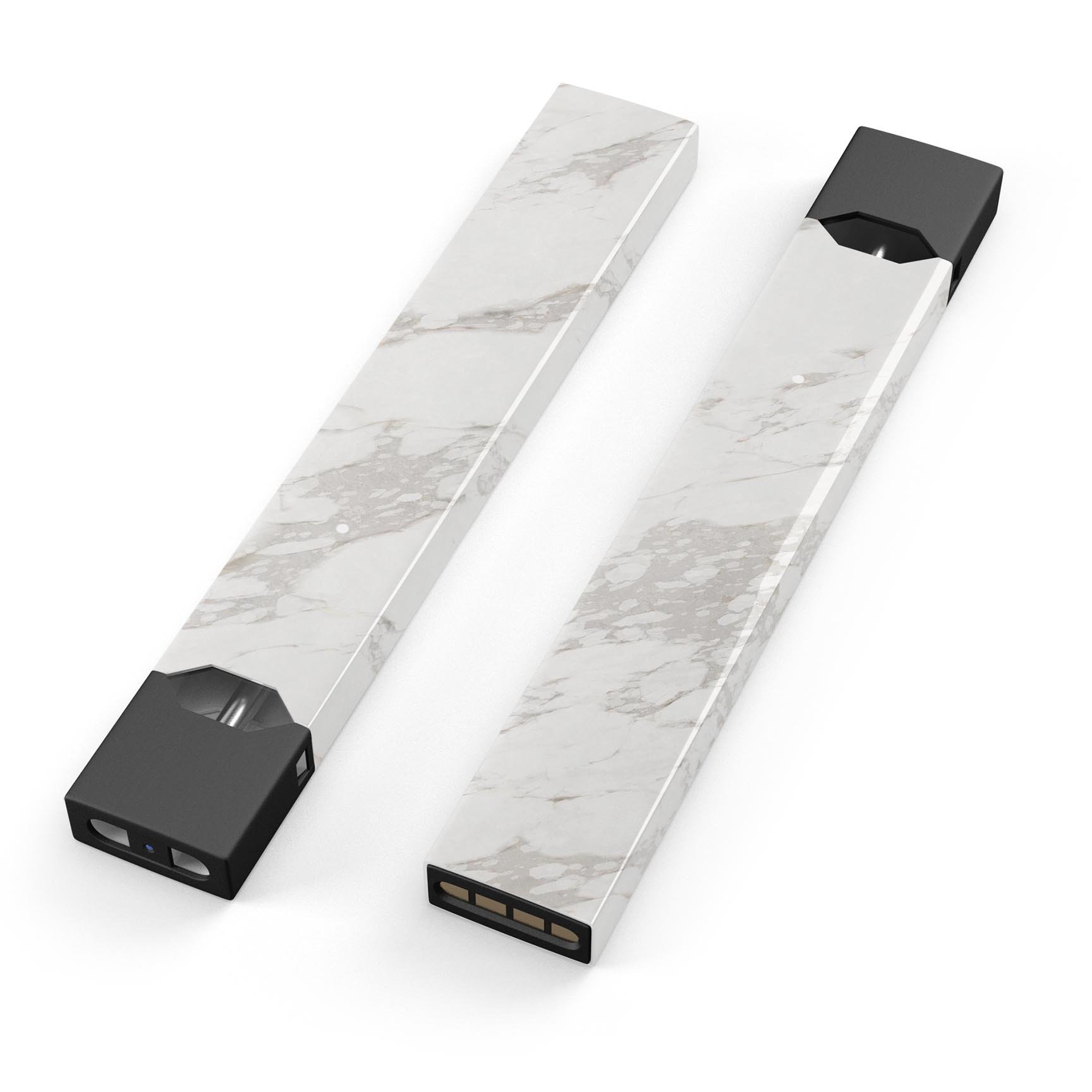 Marble Surface V3 decal skin wrap for JUUL vaping device, showcasing a stylish marble design with a smooth finish.