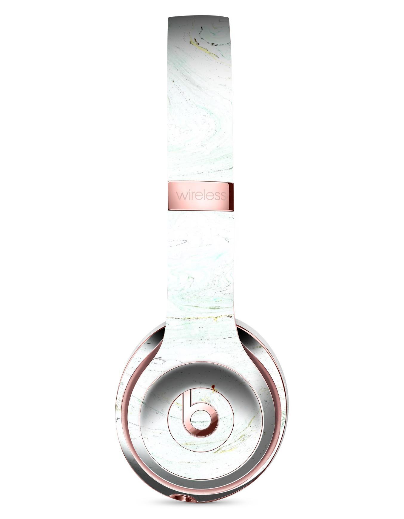 Marble Textures 22 Full-Body Skin Kit for Beats by Dre Solo 3, showcasing a stylish marble design that fits perfectly on the headphones.