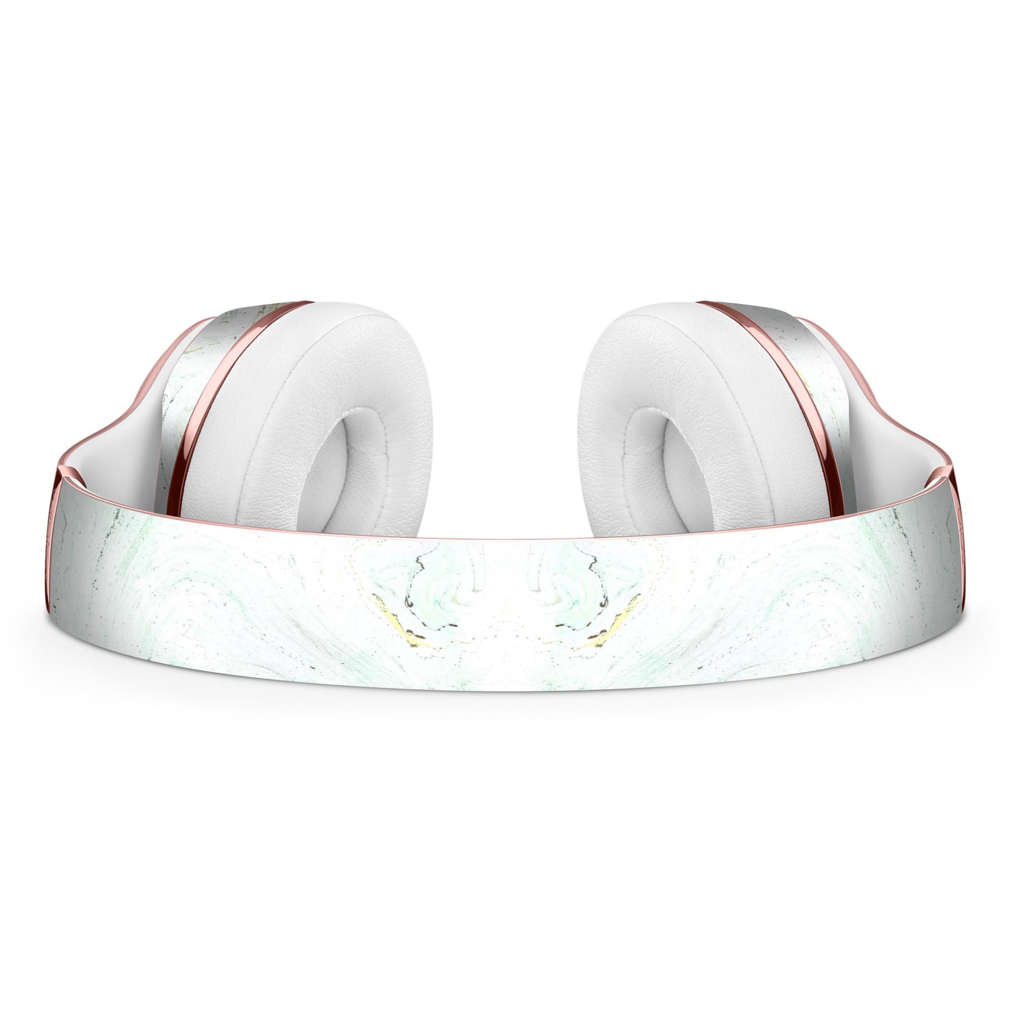 Marble Textures 22 Full-Body Skin Kit for Beats by Dre Solo 3, showcasing a stylish marble design that fits perfectly on the headphones.