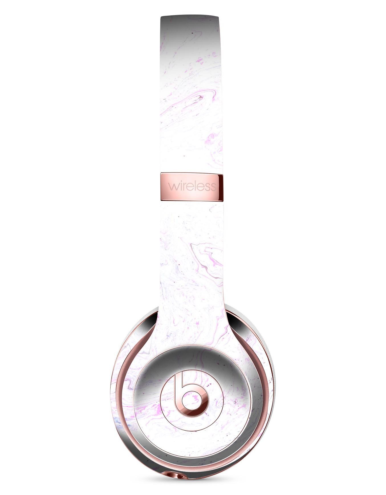 Marble Textures Skin Kit for Beats by Dre Solo 3, showcasing a stylish design that fits perfectly on the headphones.