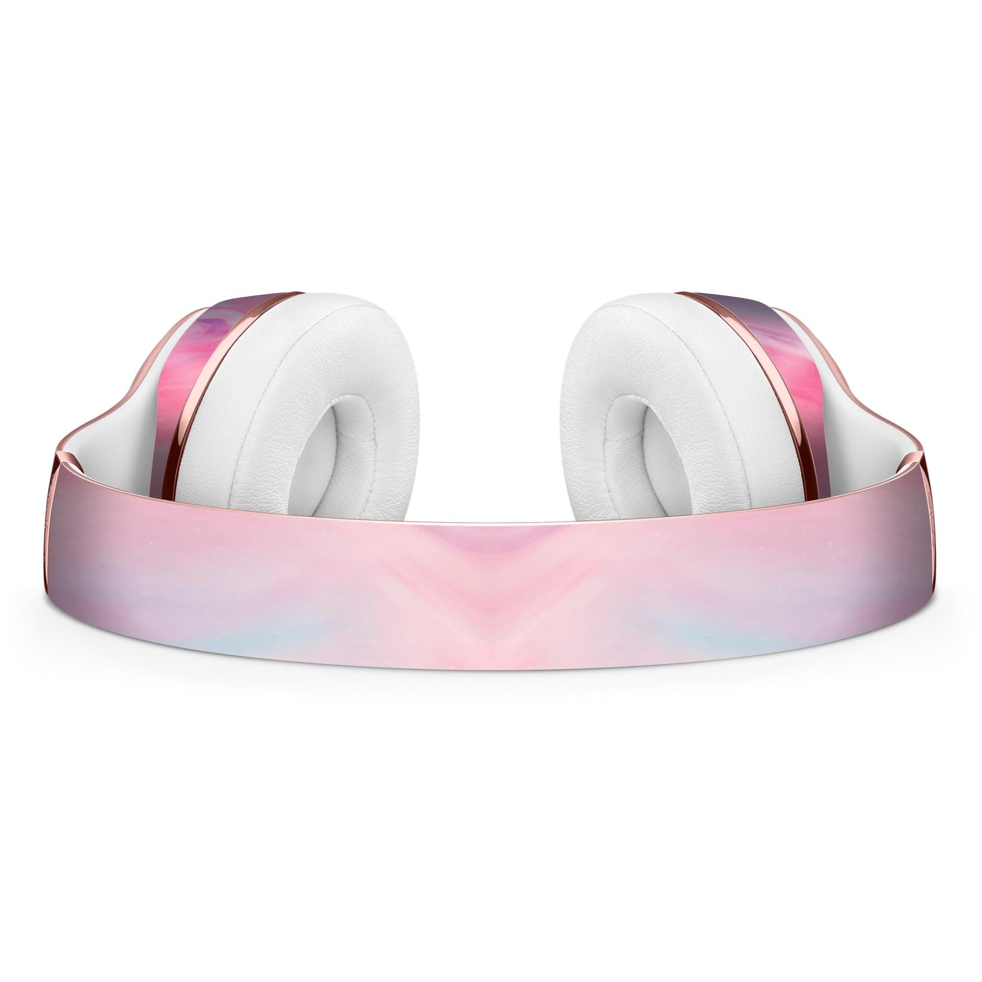 Marbleized Colored Paradise V3 Full-Body Skin Kit designed for Beats by Dre Solo 3 Wireless Headphones, showcasing vibrant colors and patterns.