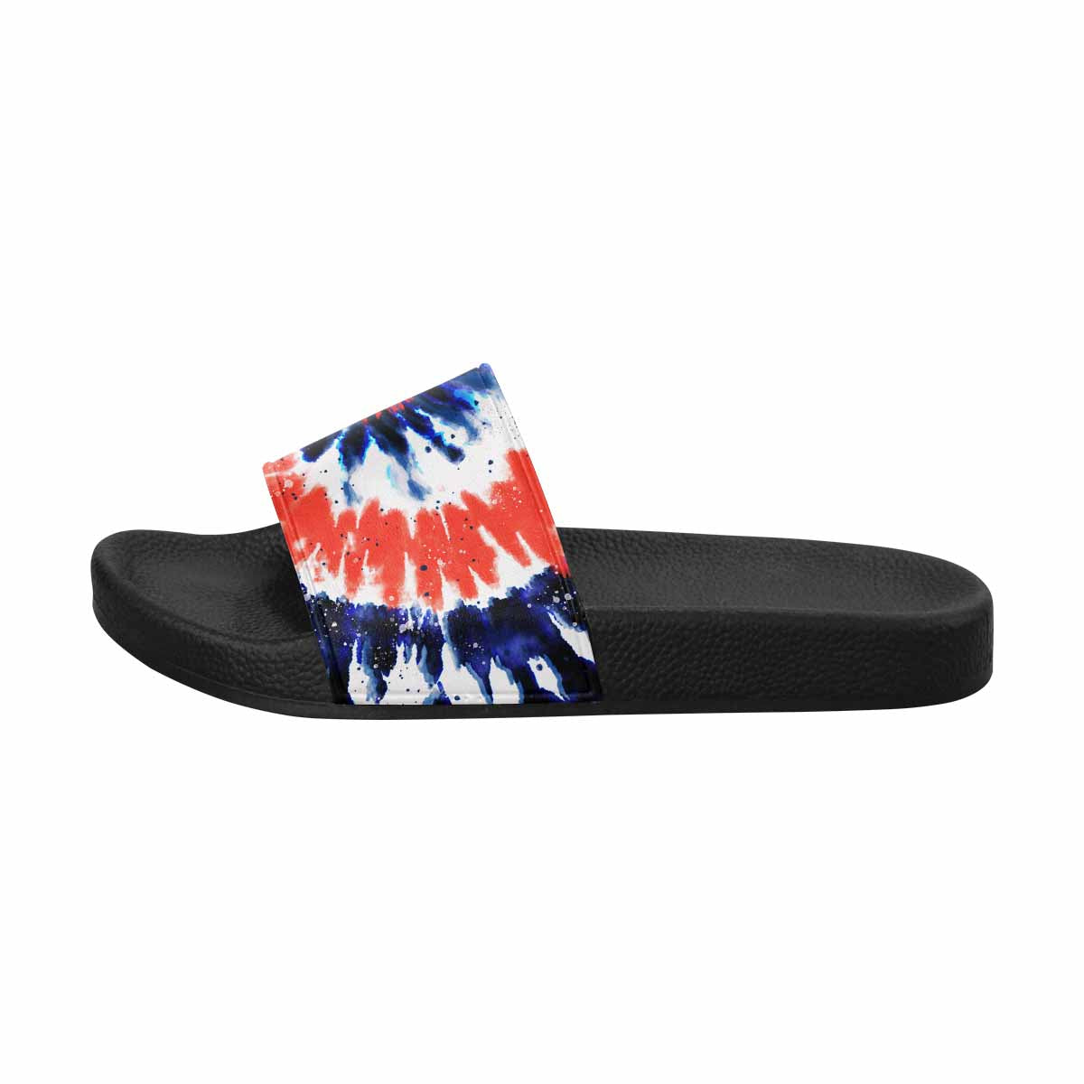 A pair of stylish men's slide sandals featuring lightweight PVC straps and a comfortable sole, perfect for casual wear.