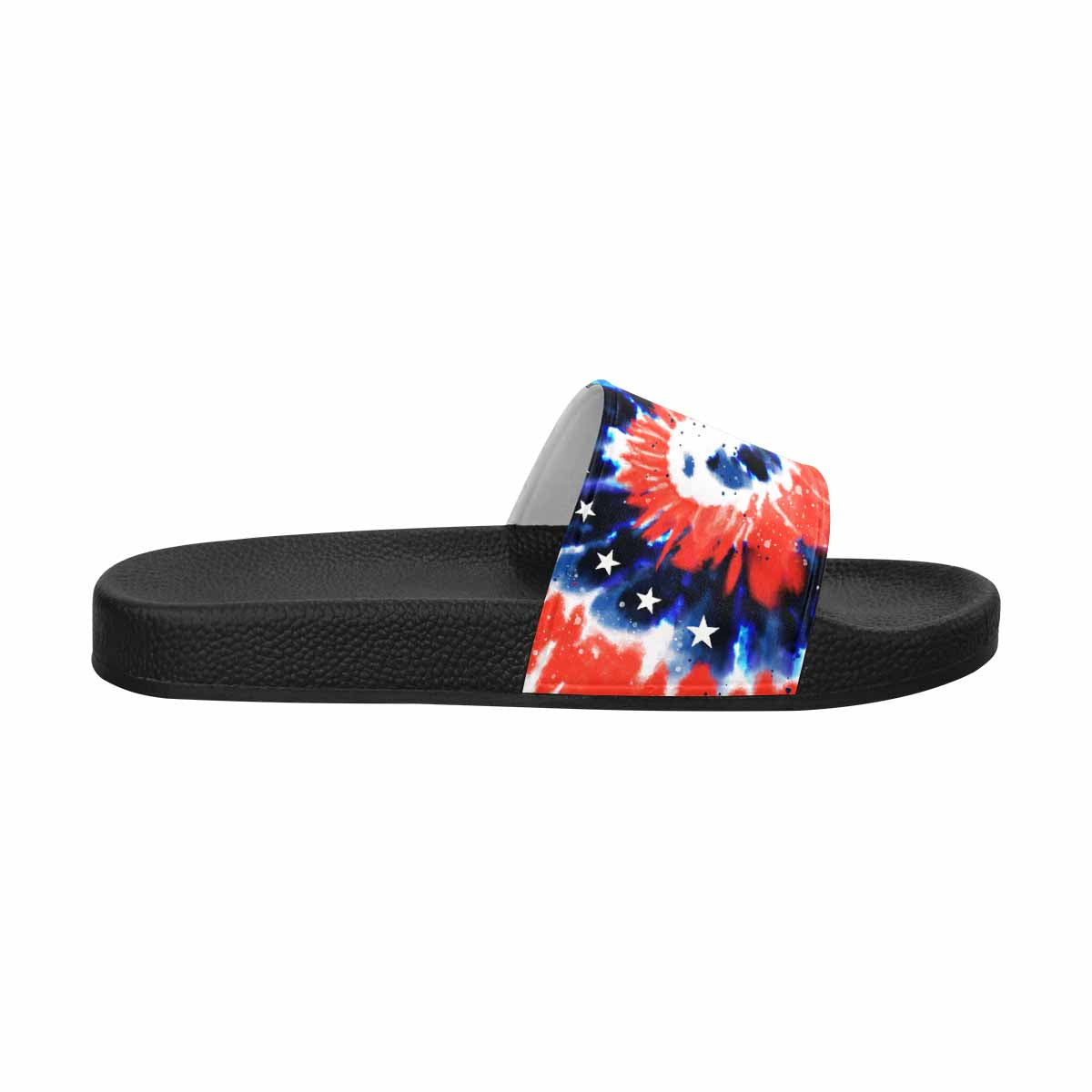 A pair of stylish men's slide sandals featuring lightweight PVC straps and a comfortable sole, perfect for casual wear.