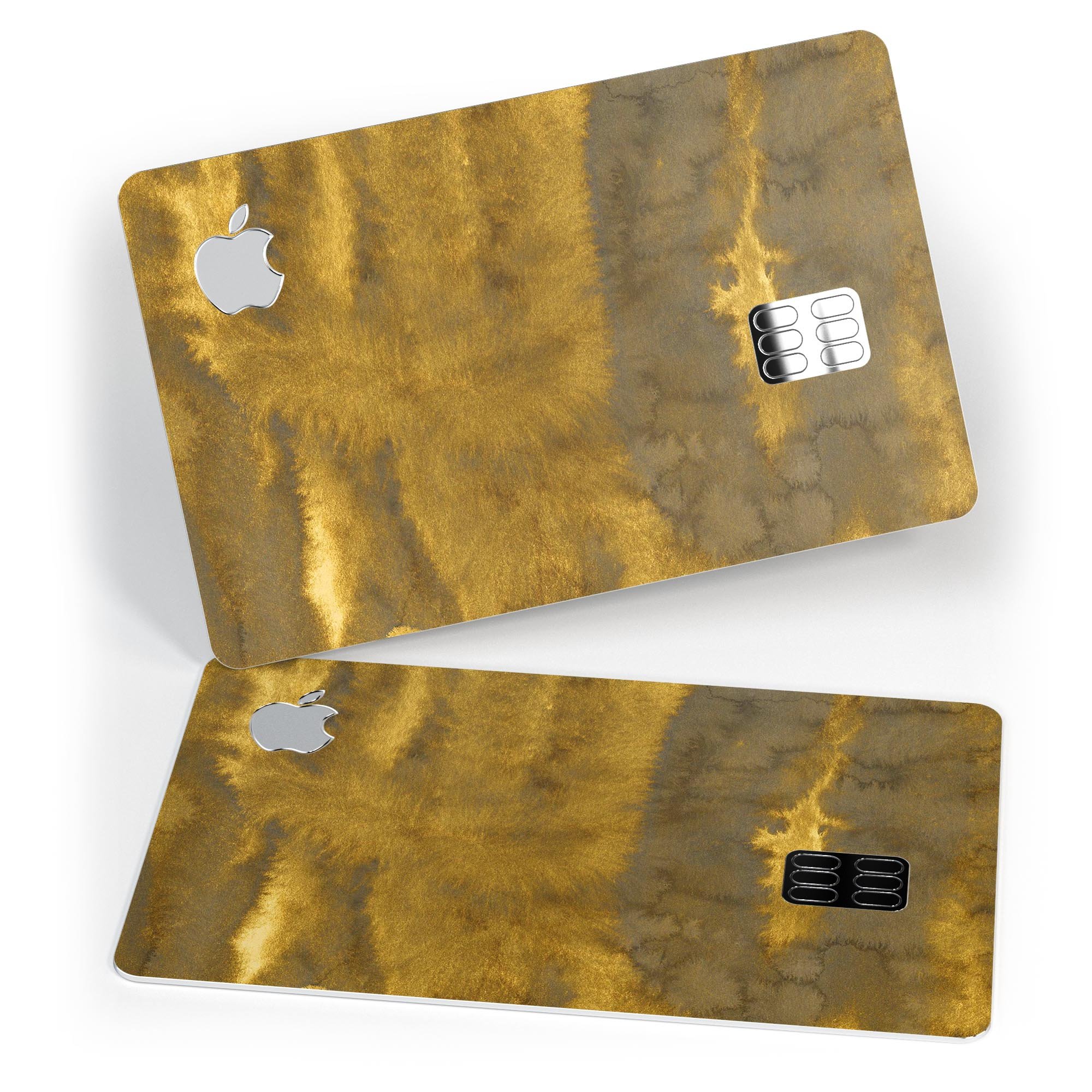 Micro Catipillar Cavers skin kit for Apple Card, showcasing premium vinyl material and available finishes.