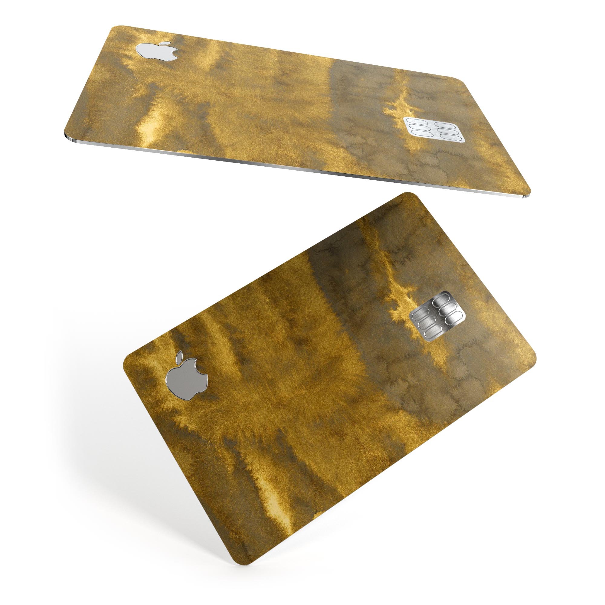 Micro Catipillar Cavers skin kit for Apple Card, showcasing premium vinyl material and available finishes.