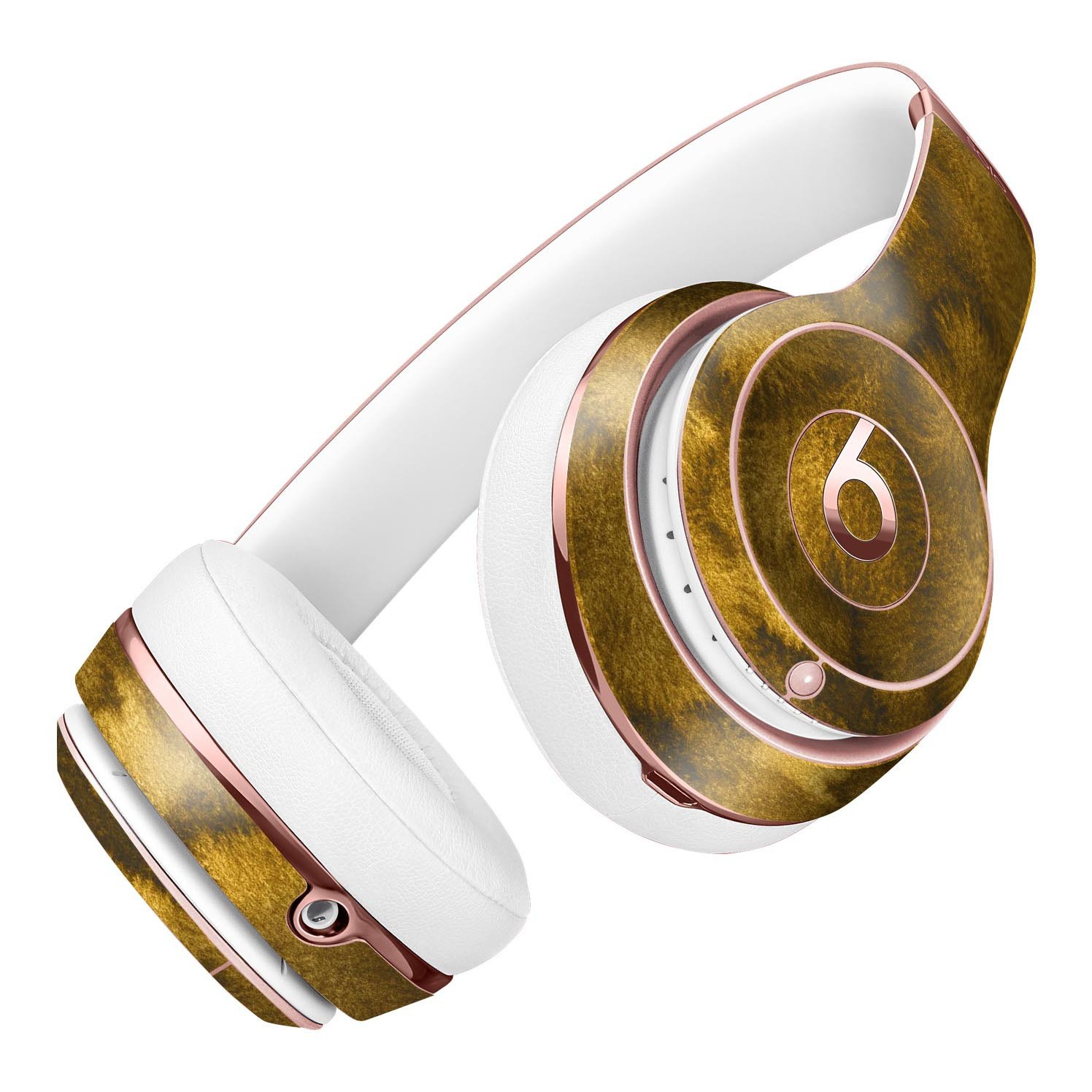 Micro Golden Fibers V2 Full-Body Skin Kit for Beats by Dre Solo 3, showcasing its sleek design and premium vinyl material.