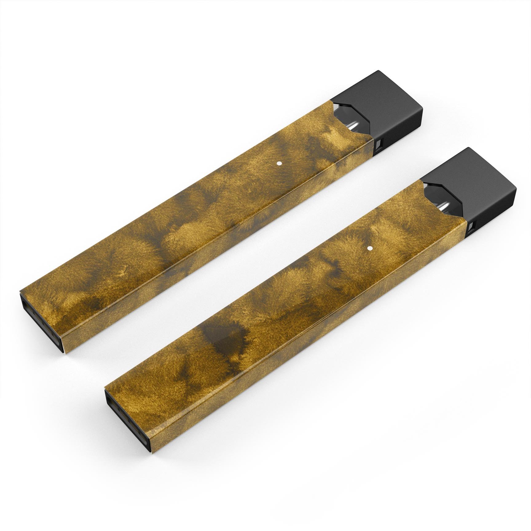 Micro Golden Fibers V2 skin-wrap sticker designed for JUUL vaping device, showcasing its premium quality and stylish design.