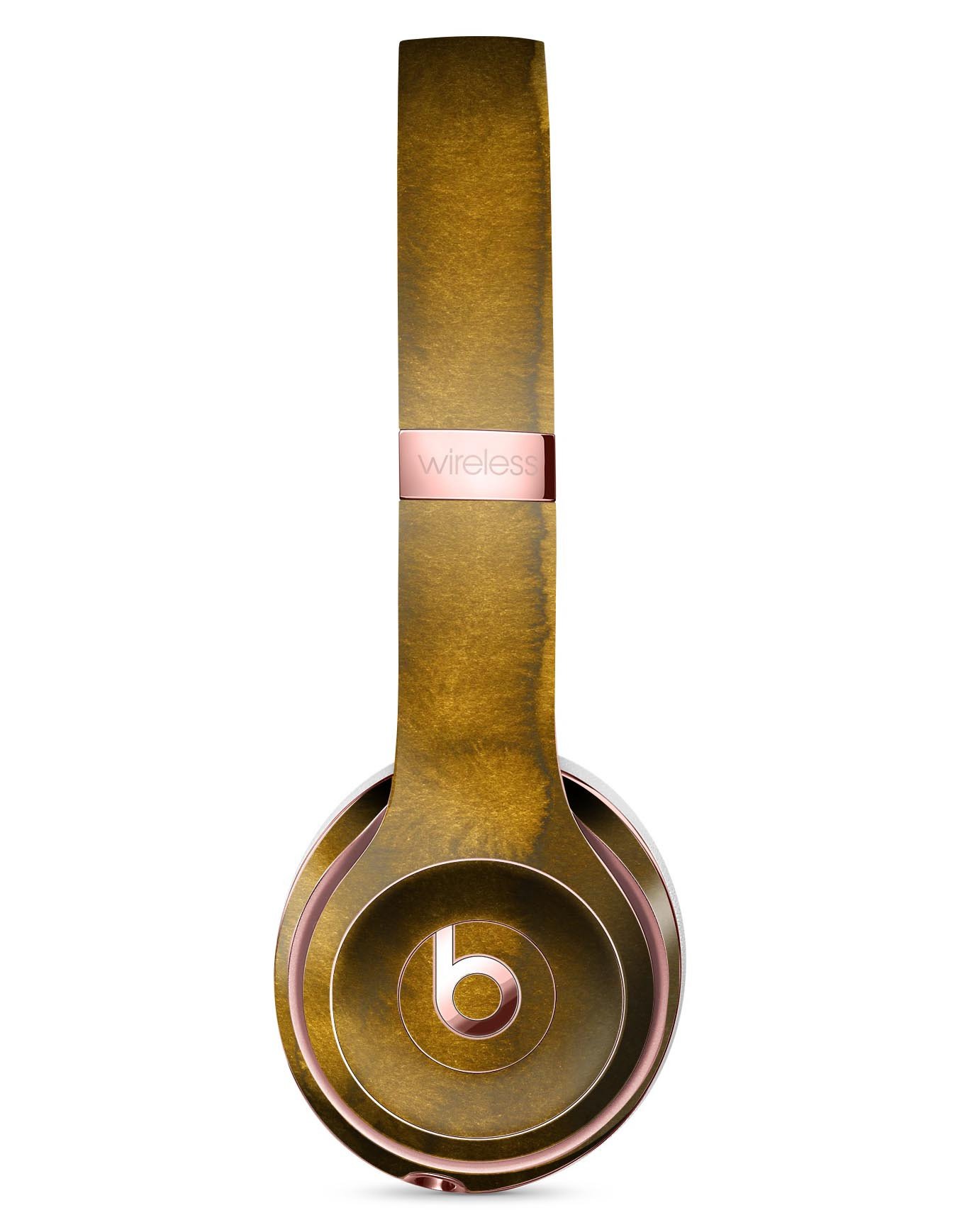 Micro Honey Wheat Fields Skin Kit for Beats by Dre Solo 3 Wireless Headphones, showcasing a stylish design and premium vinyl material.