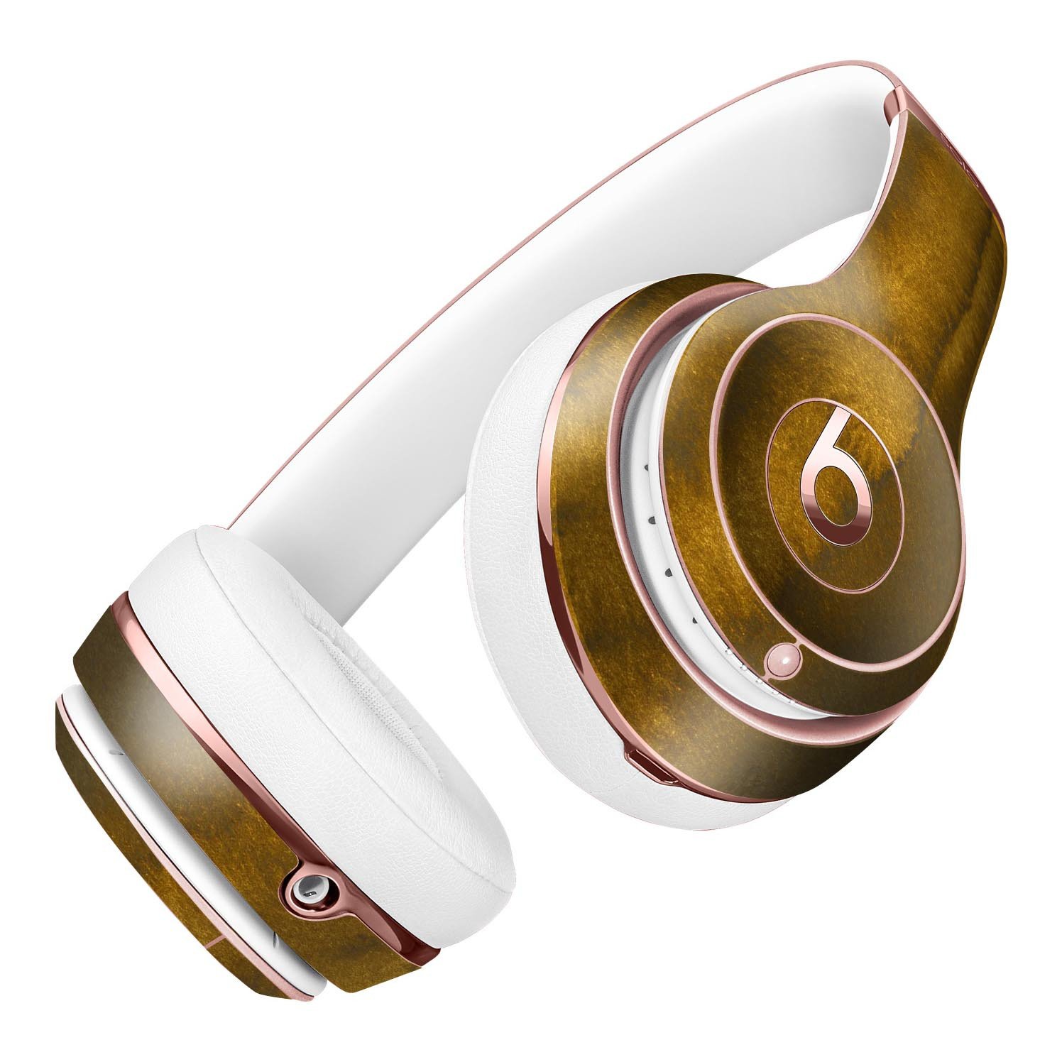 Micro Honey Wheat Fields Skin Kit for Beats by Dre Solo 3 Wireless Headphones, showcasing a stylish design and premium vinyl material.