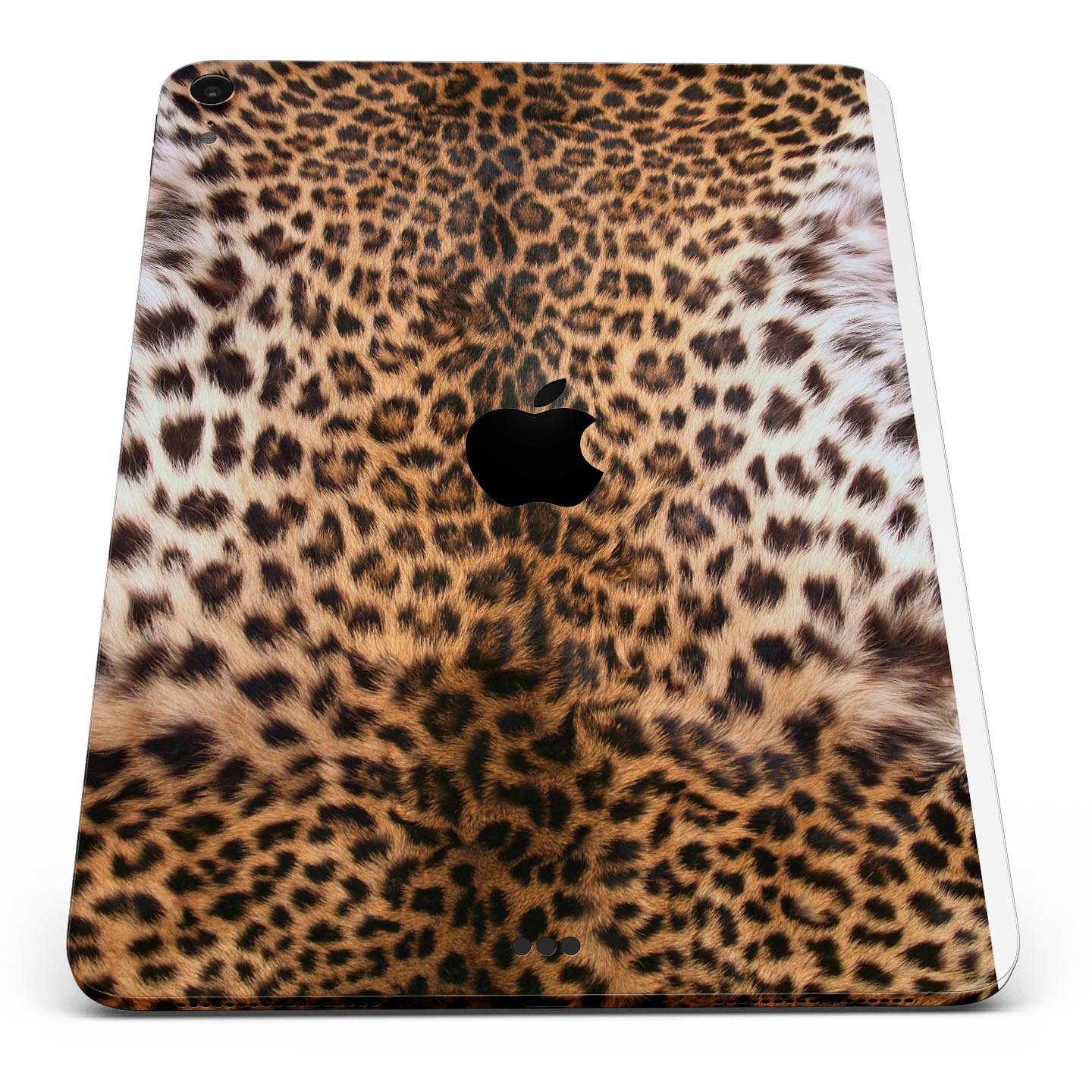 Mirrored Leopard Hide skin decal for Apple iPad Pro, showcasing a stylish leopard print design with a glossy finish.