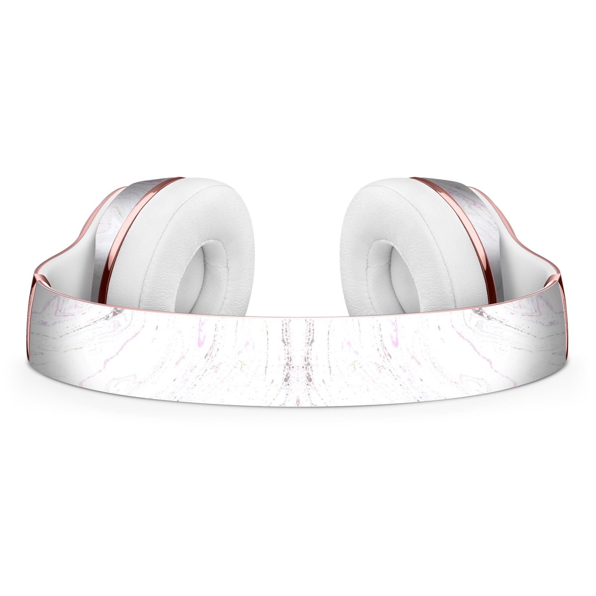 Mixtured Textured Marble v8 Full-Body Skin Kit for Beats by Dre Solo 3 Wireless Headphones, showcasing a stylish marble design.