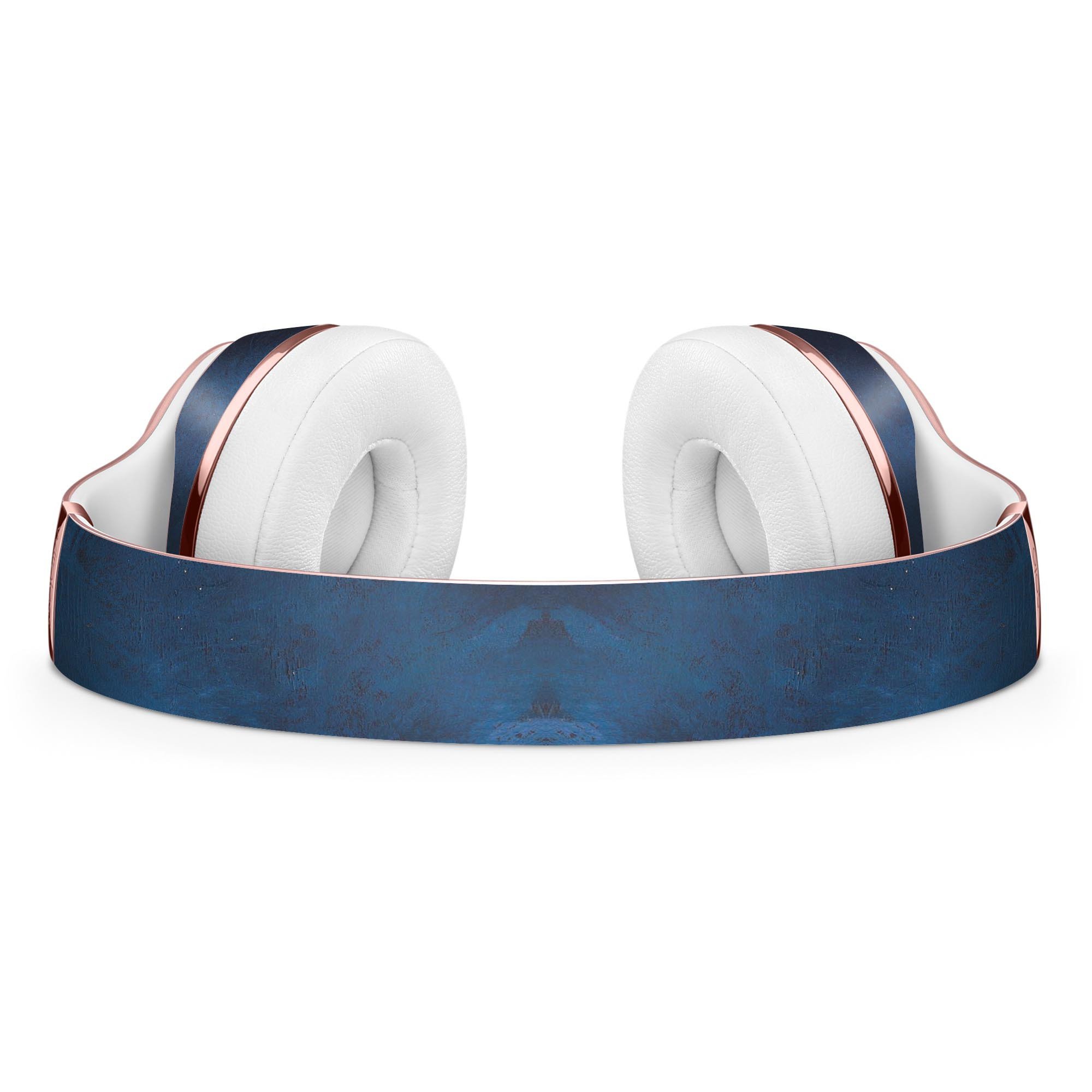 Mixtures of Blue Painted Surface Full-Body Skin Kit for Beats by Dre Solo 3 Wireless Headphones, showcasing vibrant blue design and precise fit.