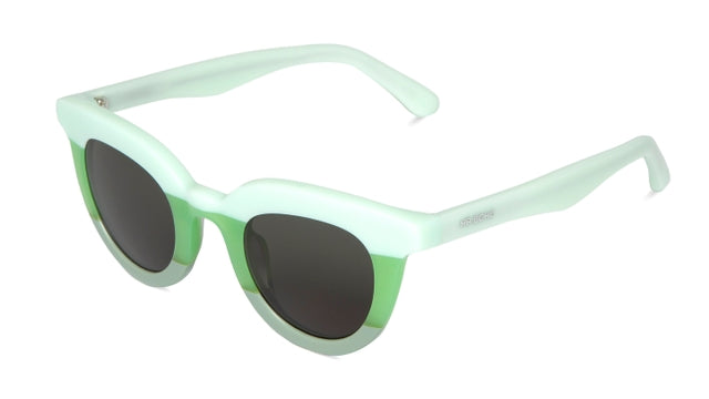 MR BOHO Hayes VD10-11 cat-eye glasses in white acetate, showcasing stylish full-rimmed design.