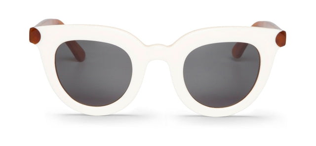 MR BOHO HAYES VF5-11 eyewear featuring a full-rimmed round frame in white acetate, designed for unisex wear.