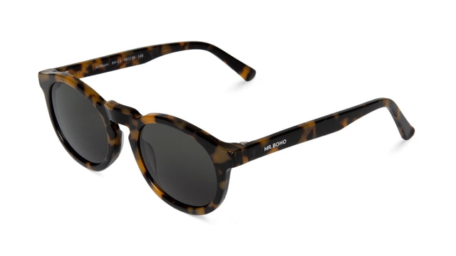 MR BOHO Jordaan AH-11 round frame glasses in multicolor acetate, showcasing stylish design and comfortable fit.