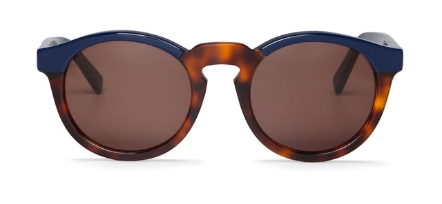 MR BOHO Jordaan AR4-08 round frame glasses in brown acetate, showcasing a stylish unisex design.