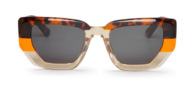 MR BOHO Madalena BBK2-11 unisex glasses with a full-rimmed rectangular brown acetate frame.