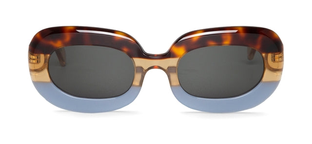 MR BOHO Palermo AYD6-11 unisex eyewear with a full-rimmed square brown acetate frame.