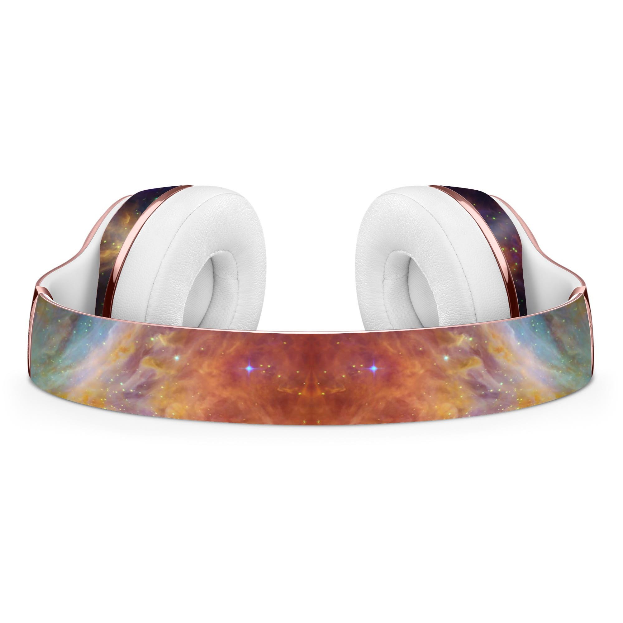 Multi-Colored Clouded Universe Full-Body Skin Kit for Beats by Dre Solo 3 Wireless Headphones, showcasing vibrant colors and unique design.