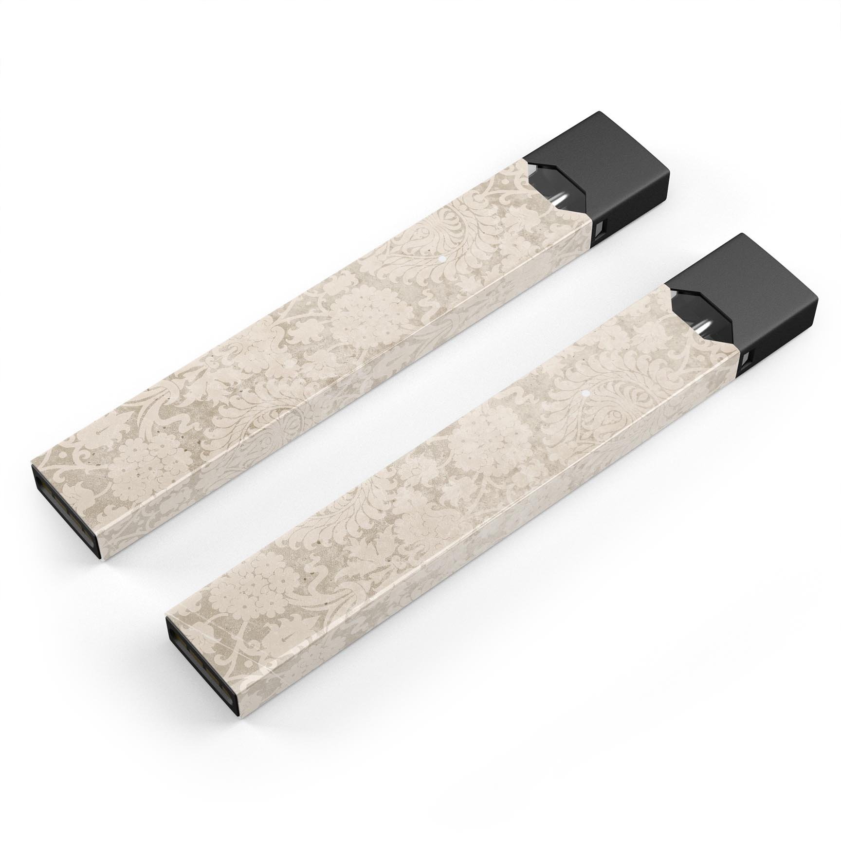 Premium decal skin-wrap sticker for JUUL vaping device, featuring a neutral luxury pattern and dual-layer construction.