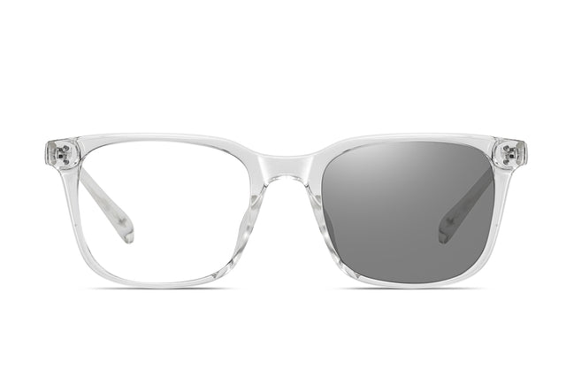 OCEAN GLASSES ASUS 5025.2 featuring a round full-rimmed transparent frame, suitable for unisex wear.