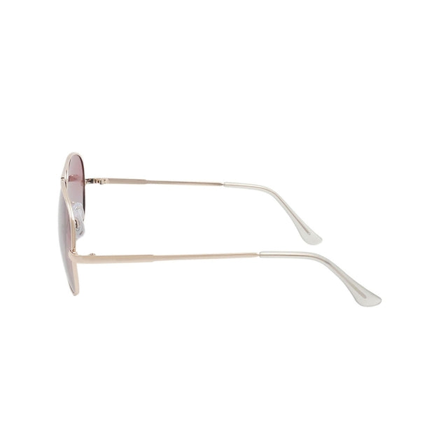 OCEAN GLASSES BANILA 18110.9 featuring a full-rimmed round design in brown metal, suitable for unisex wear.