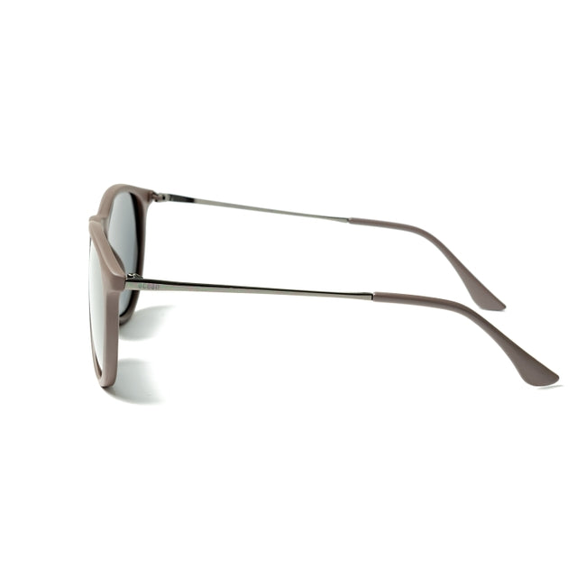 OCEAN GLASSES BARI 60000.7 featuring a round full-rimmed brown plastic frame, suitable for unisex wear.