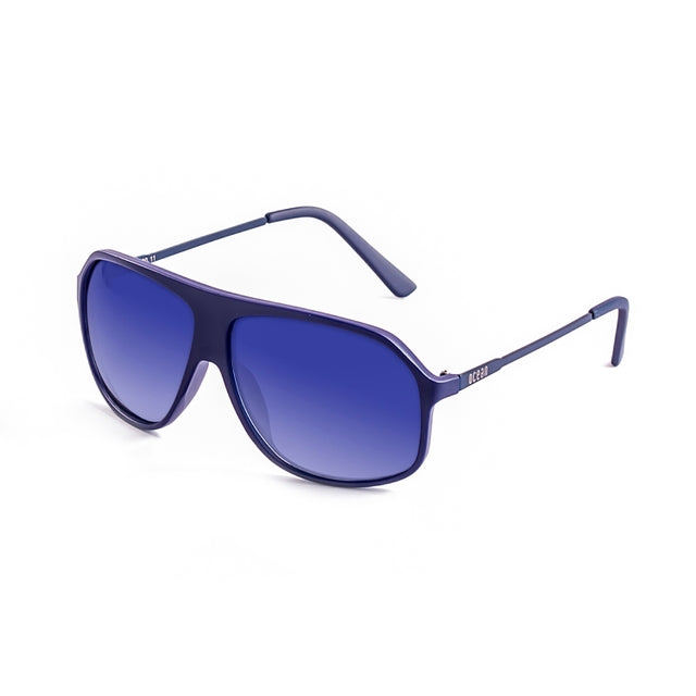 OCEAN GLASSES bay 15200.11 featuring a full-rimmed round blue frame, made of metal, suitable for unisex wear.