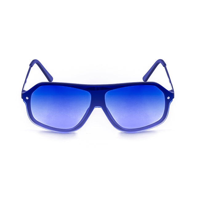 OCEAN GLASSES bay 15200.18 in blue, featuring a full-rimmed round metal frame, perfect for unisex wear.