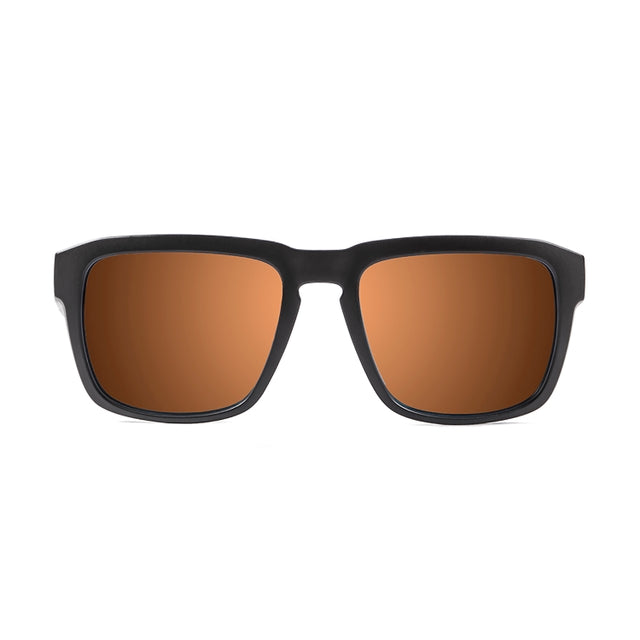 OCEAN GLASSES BIDART 30.3 featuring a full-rimmed rectangular brown frame, suitable for unisex wear.