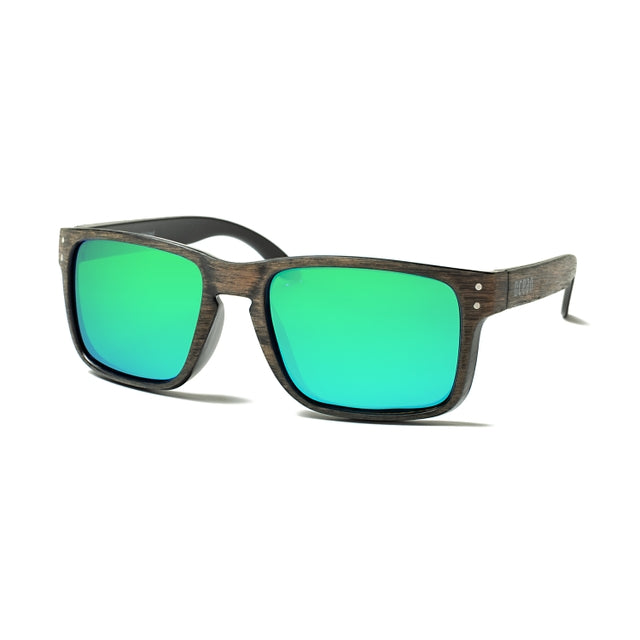 OCEAN GLASSES Blue Moon 19202.57 featuring a full-rimmed rectangular design in vibrant green color, suitable for unisex wear.