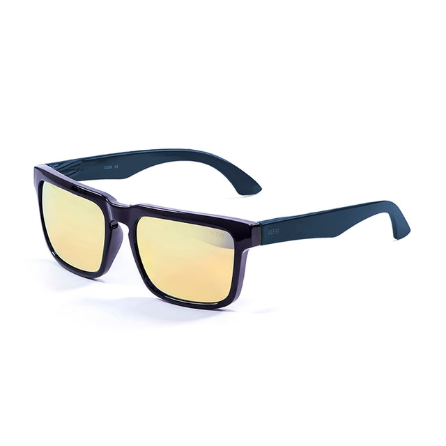 OCEAN GLASSES Bomb 17202.3 full-rimmed rectangular black eyewear for unisex, made from durable TR90 material.